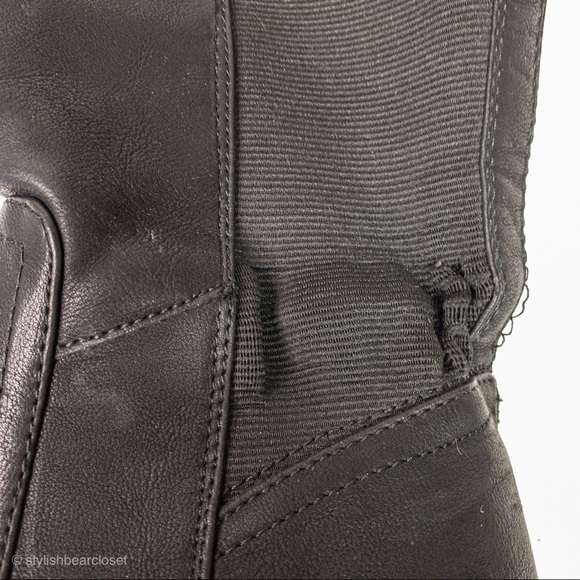 Rampage Illusion Faux Leather Knee High Boot Black - Picture 6 of 6